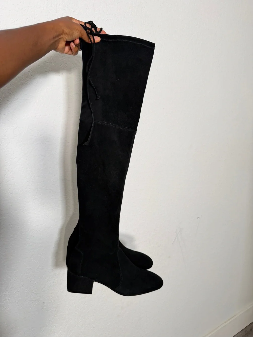 Stuart Weitzman Lowland Suede Thigh-High Boots